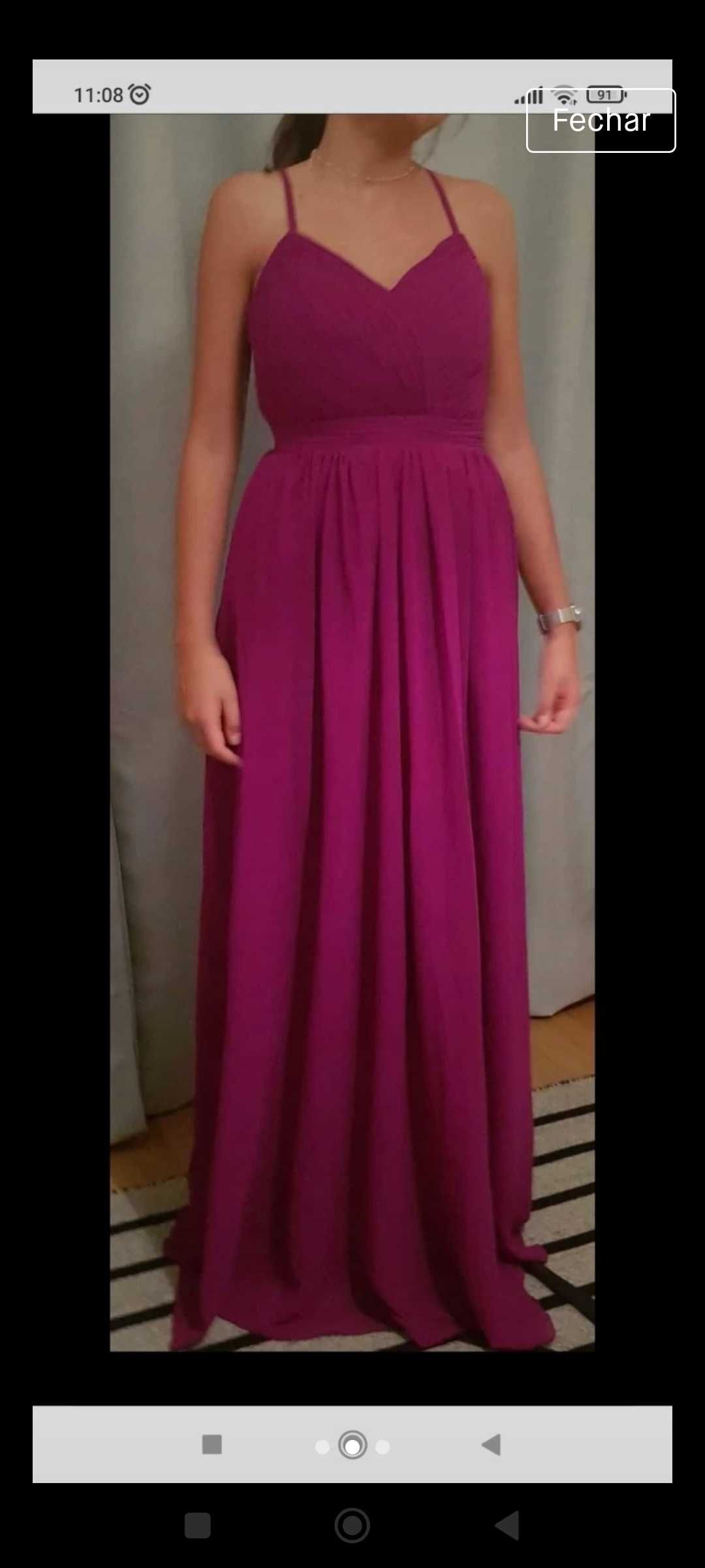 Vestido cerimonia