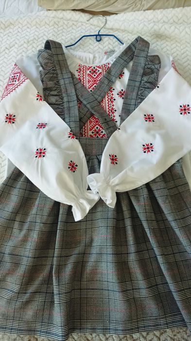 Вашиванка+сарафан р.146