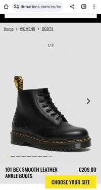 Ботинки Dr.Martens кожаные  шкіряні на шнурівці, подошва Bex