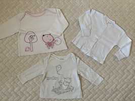 Koszulki, kaftanik niemowlęcy 56-62