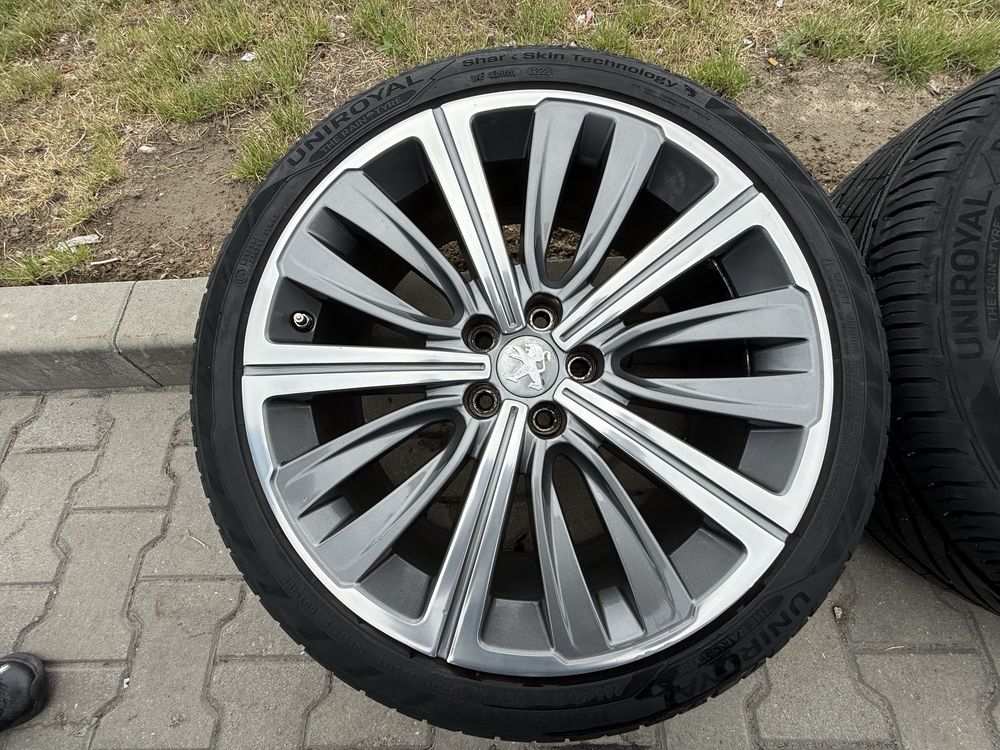 Koła alufelgi 235/40 19” stan bardzo dobry Peugeot 508