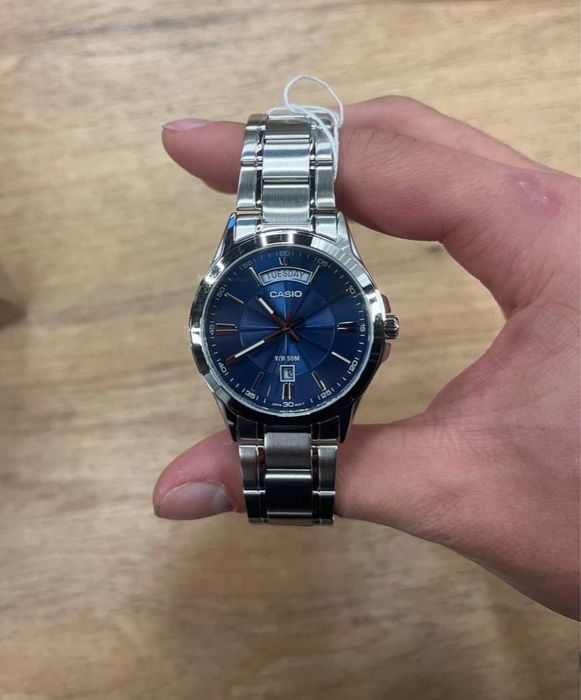 Годинник Casio MTP-1381D-1AVDF blue/silver