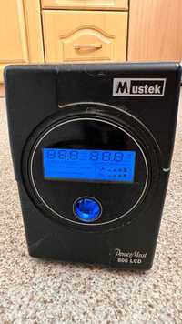 ДБЖ UPS  Mustek PowerMust 800 LCD нова батарея, кабель