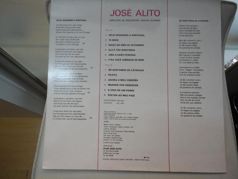 LP Vinil de José Allito