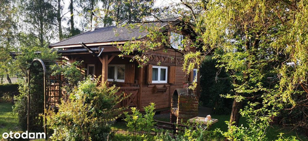 Działka ROD nad morzem całoroczny domek, blisko plaży. Widok na rzekę.