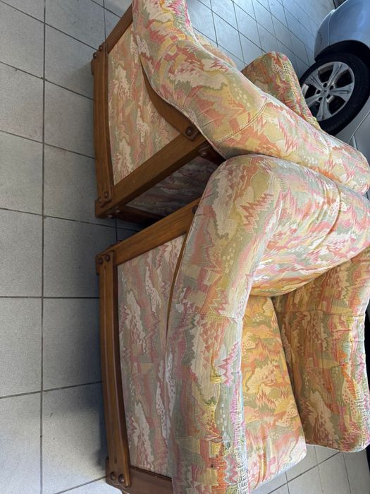 Poltronas em tecido