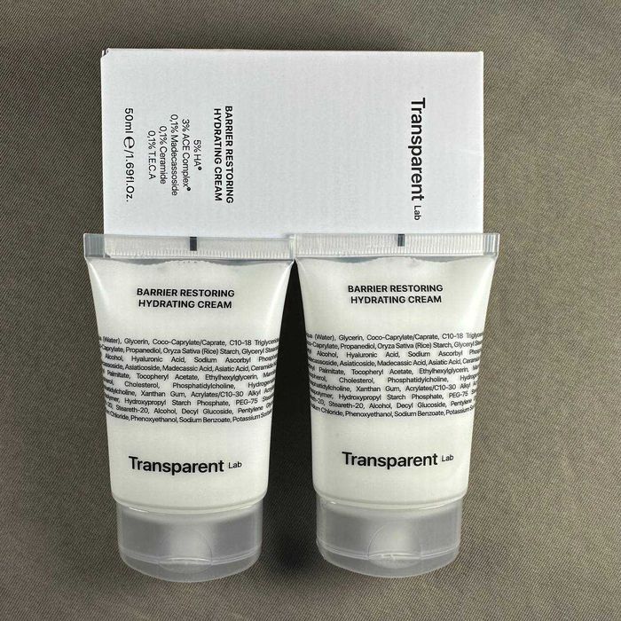 Крем Barrier Restoring Hydrating Cream Transparent Lab