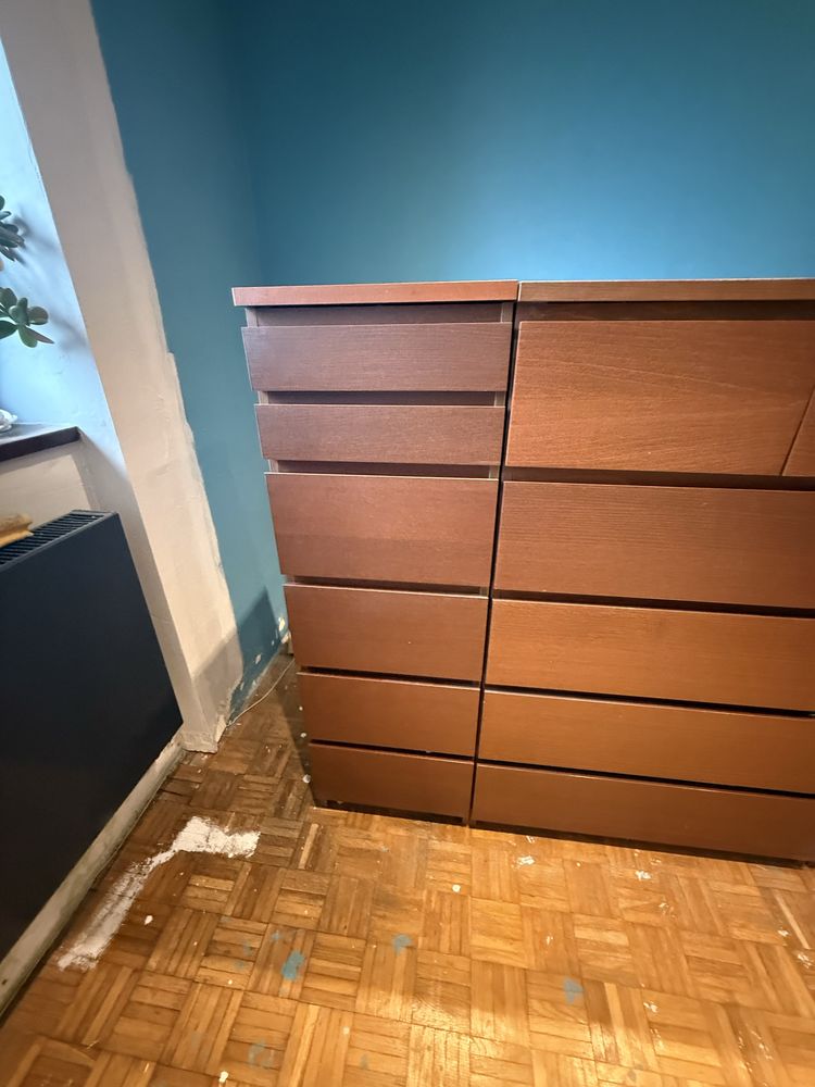 Komoda Malm ikea szt 3