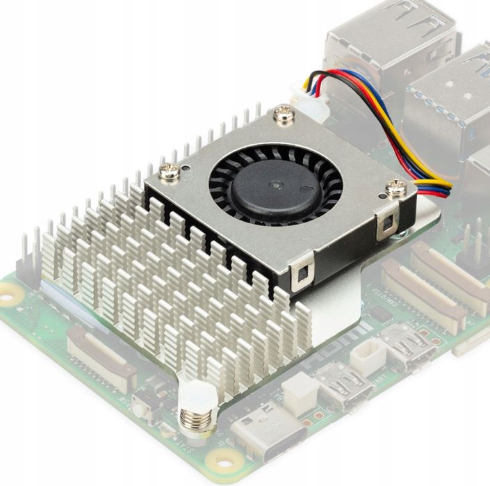 Aktywne chłodzenie do raspberry pi 5