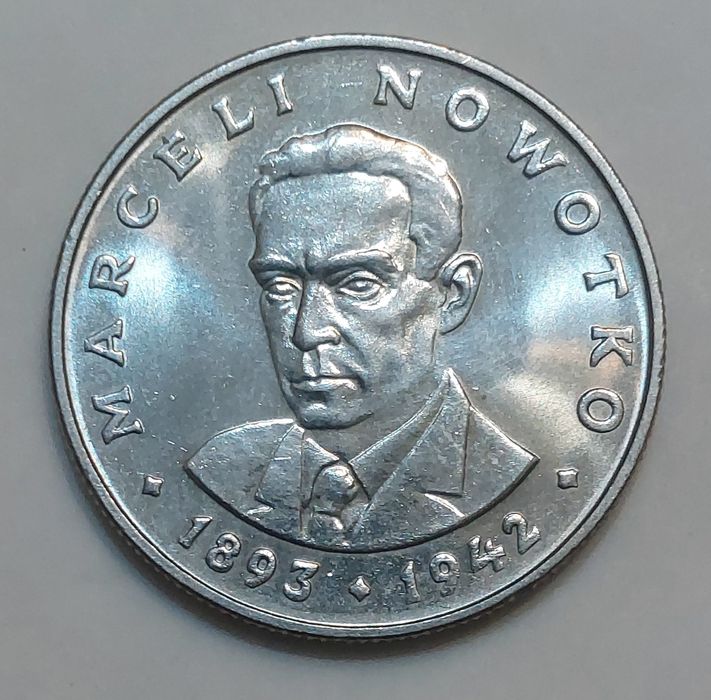 20 złotych 1974 - Marceli Nowotko (st.1/1-)  [#1272]