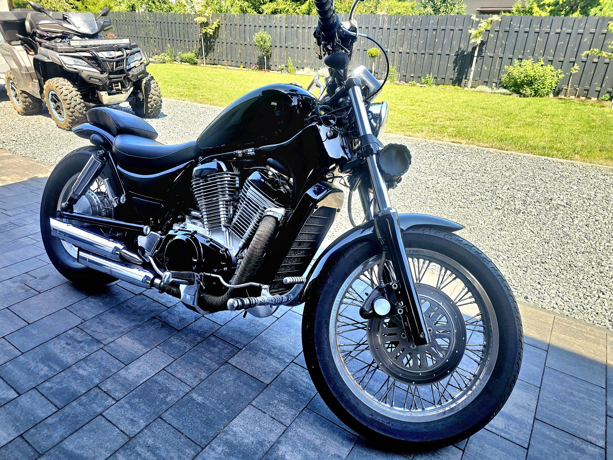 Suzuki Intruder VS 800 Bobber Custom Super Stan Nawigacja zamiana