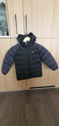 Chłopięca kurtka pikowana Trespass Sidespin Czarna 98-104 cm