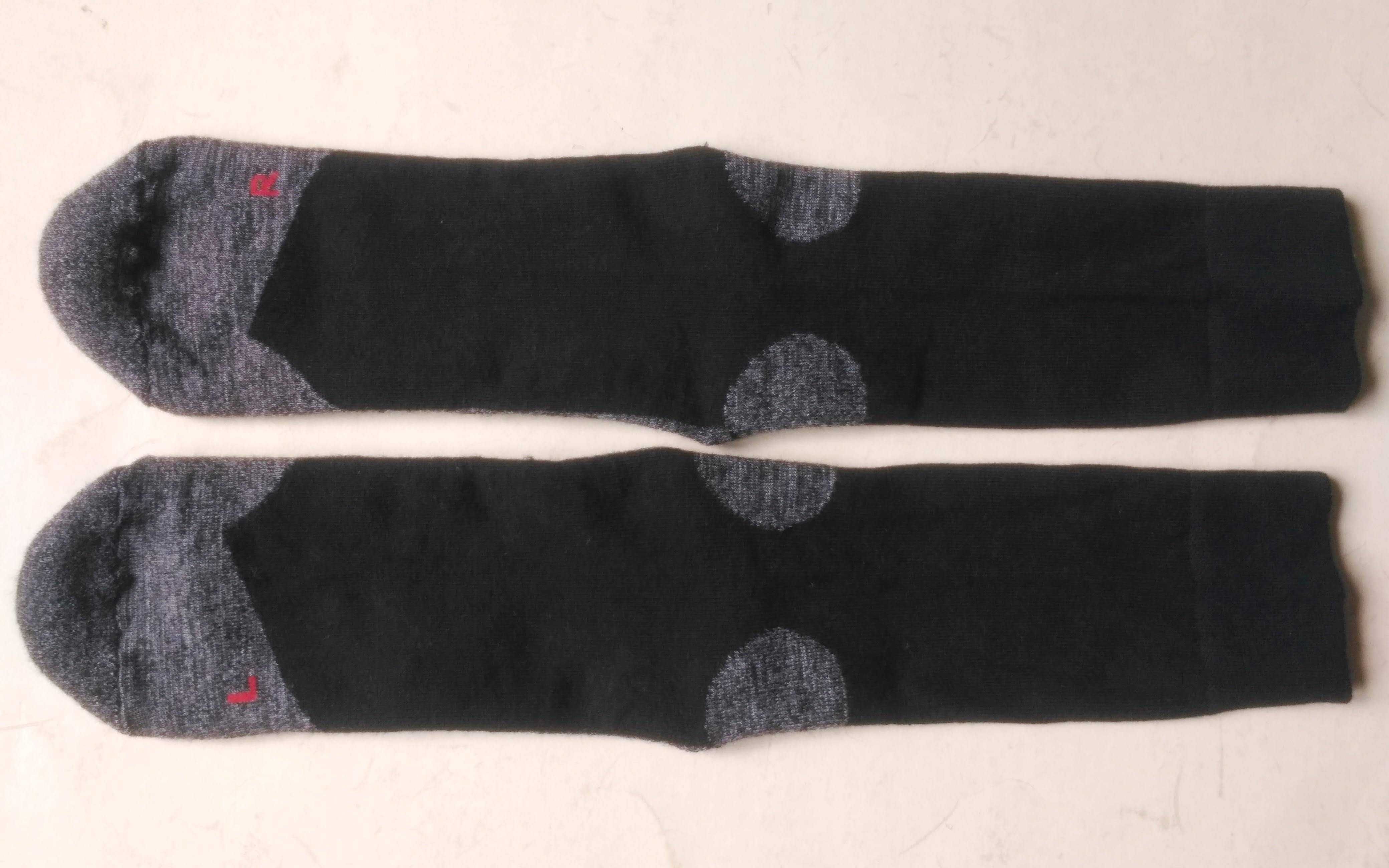 Шкарпетки WORK 43-46 R/L darkgrey-black в'язані
