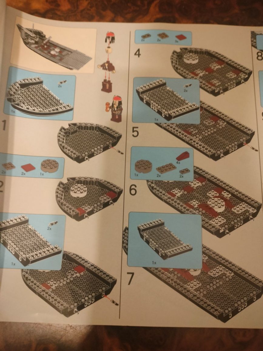 Klocki jak LEGO 4184 Piraci z Karaibów Czarna Perła