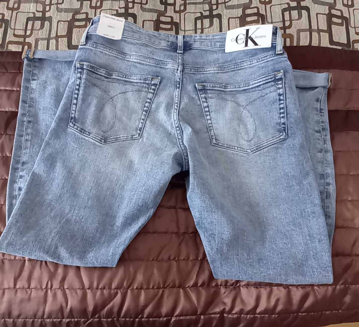 spodnie jeansy męskie Calvin Klein 30/30 nowe
