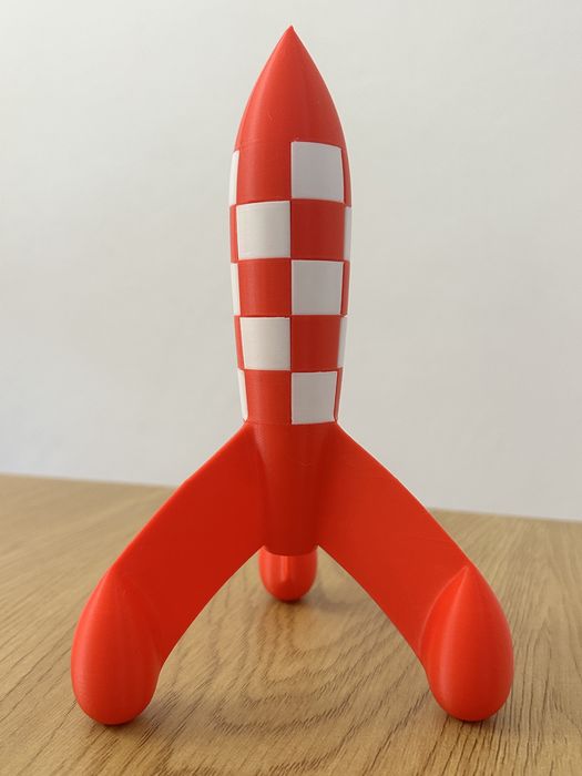 Tin tin foguete (viagem a lua)