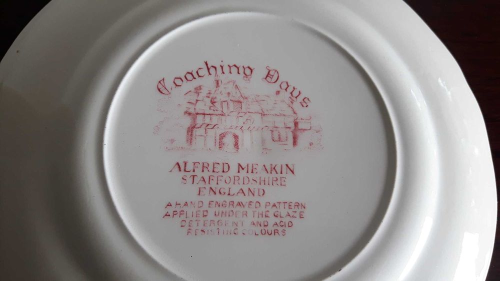 Prato Porcelana Inglesa Meakin - Coaching Days