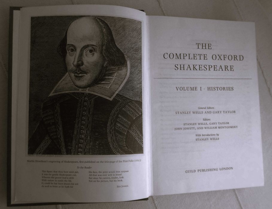 Vendo obra completa de William Shakespeare