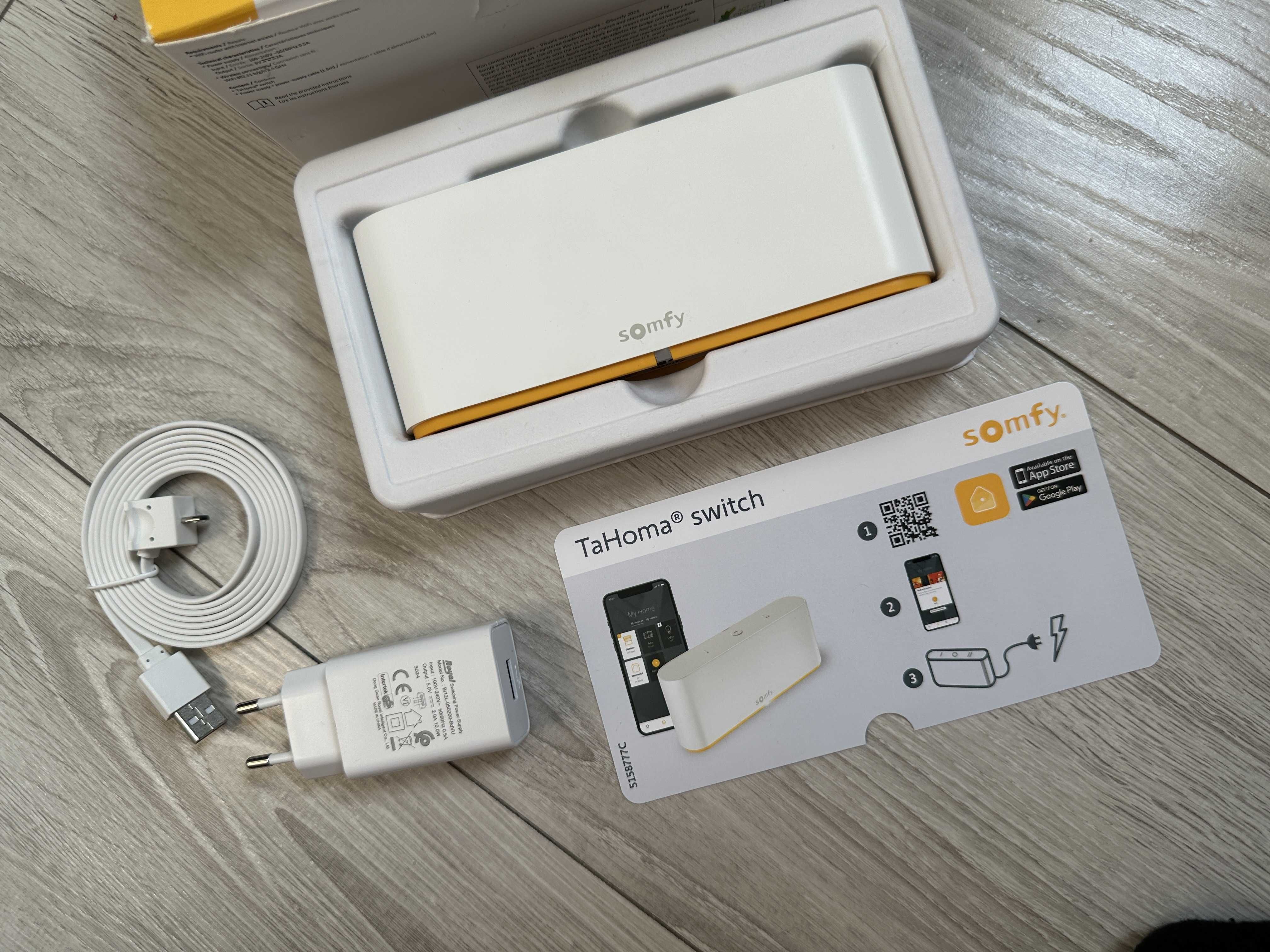 Somfy Tahoma Switch wifi zigbee / homekit / IO / RTS
