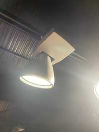 Lampa halogen szynowa Srebrna