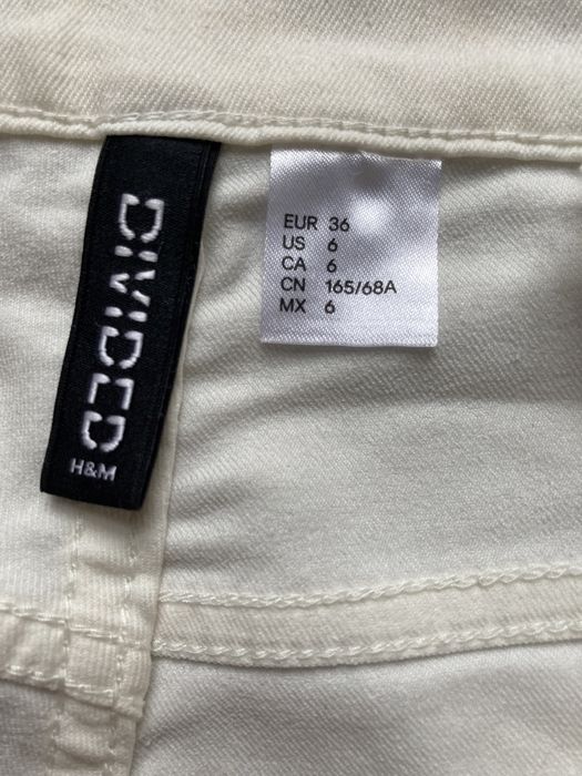 Wysoki stan H&M Divided  skinny rozm. 36
