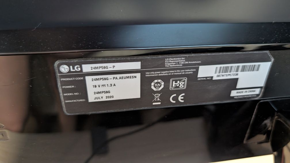 Monitor LG 24 całe