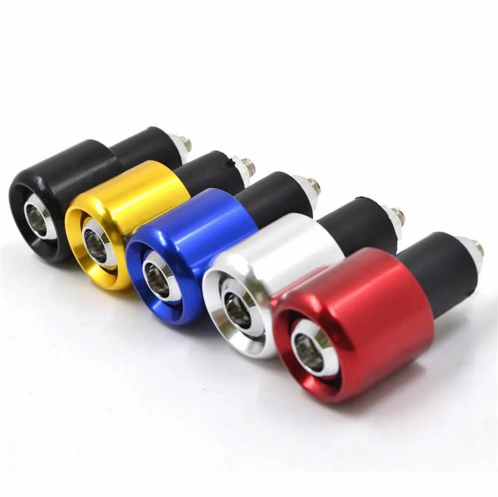 Par pesos topos tacos alumínio universais guiador 22 mm