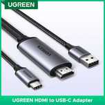 Кабель HDMI Type-C Thunderbolt 5/4/3 4k 60hz Ugreen для PS5 Xbox AR/XR