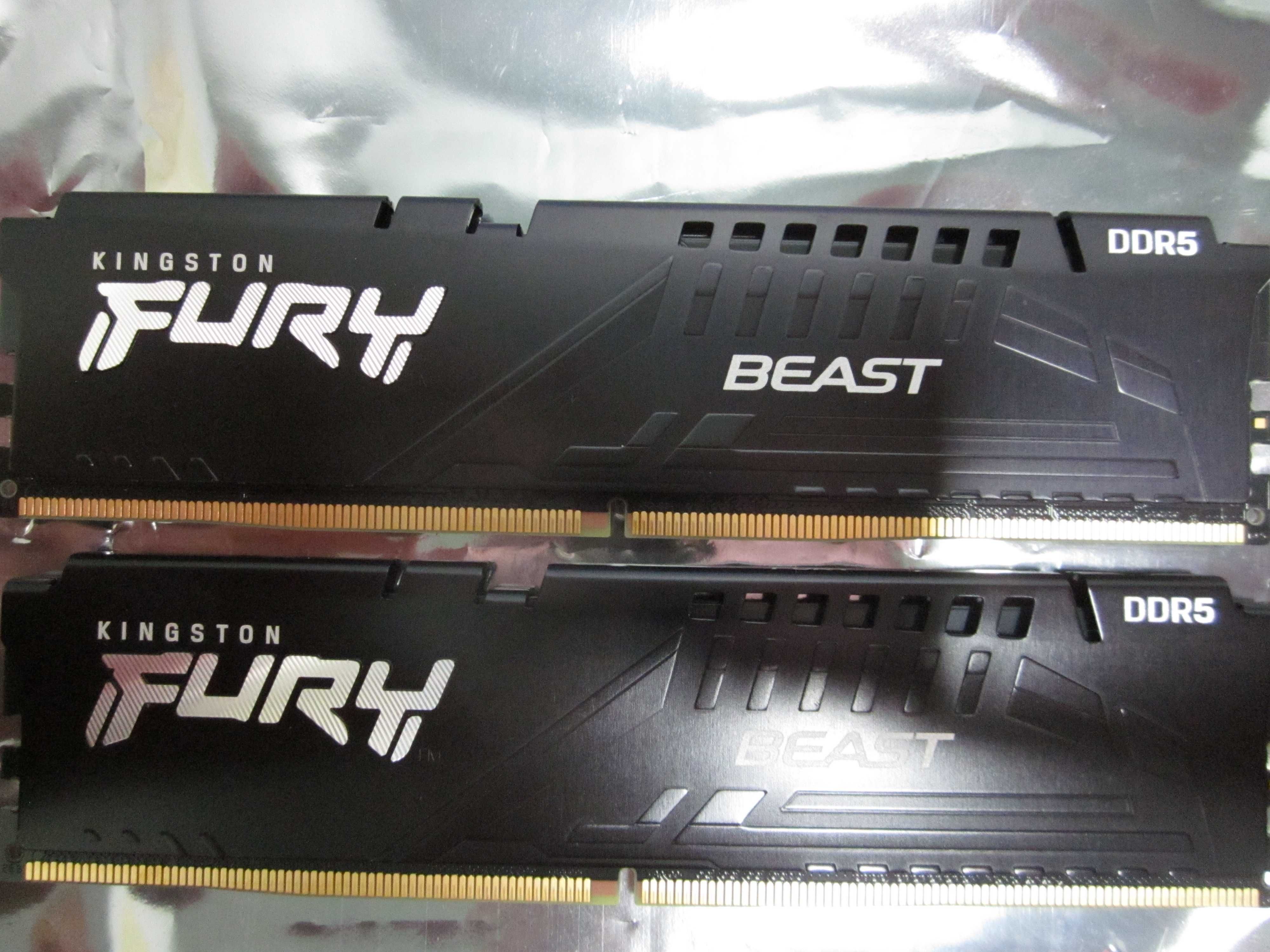 Оперативная память Kingston 32Gb DDR5-4800 FURY (KF548C38BB-32)