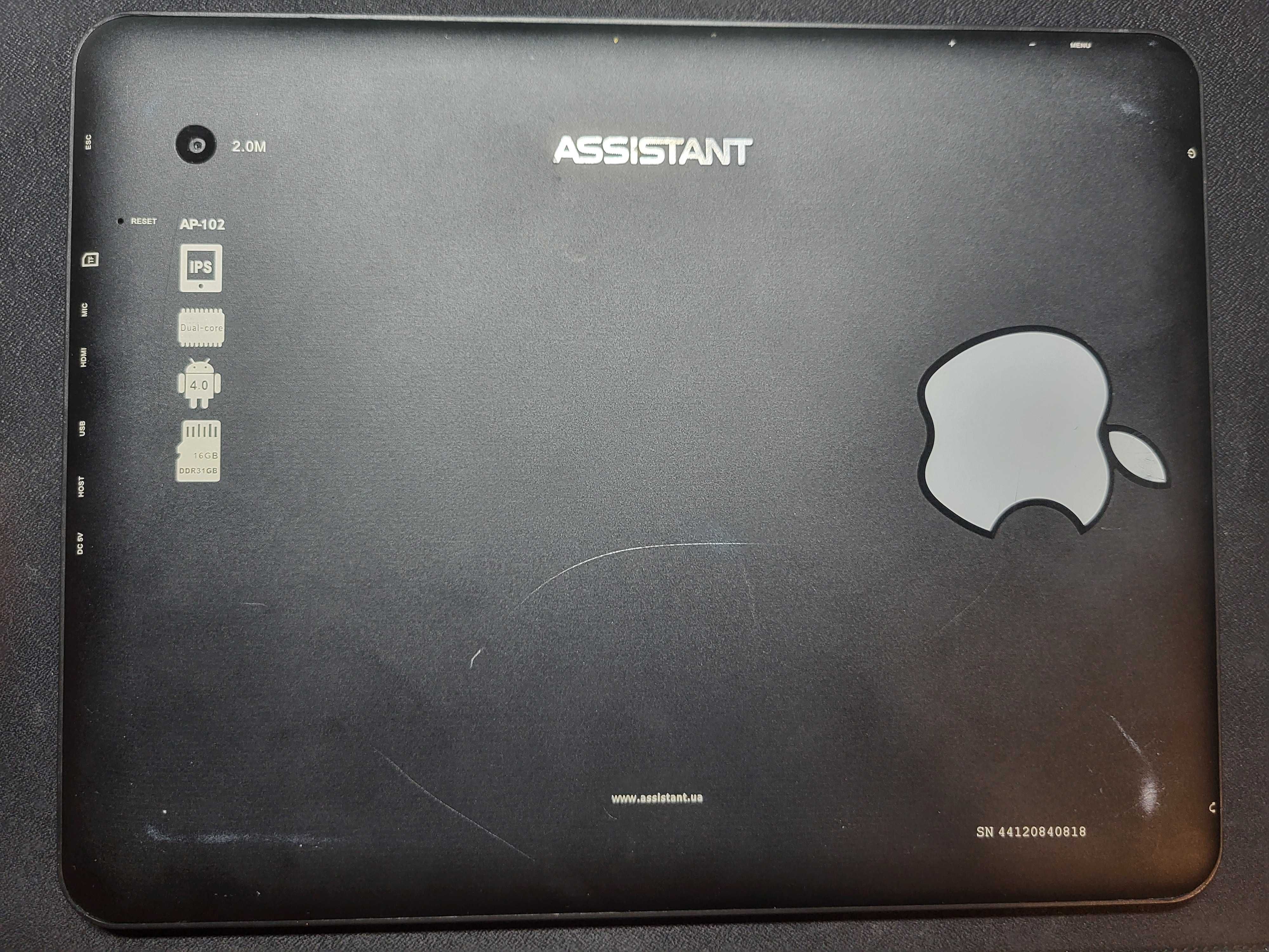 Планшет Assistant AP-102