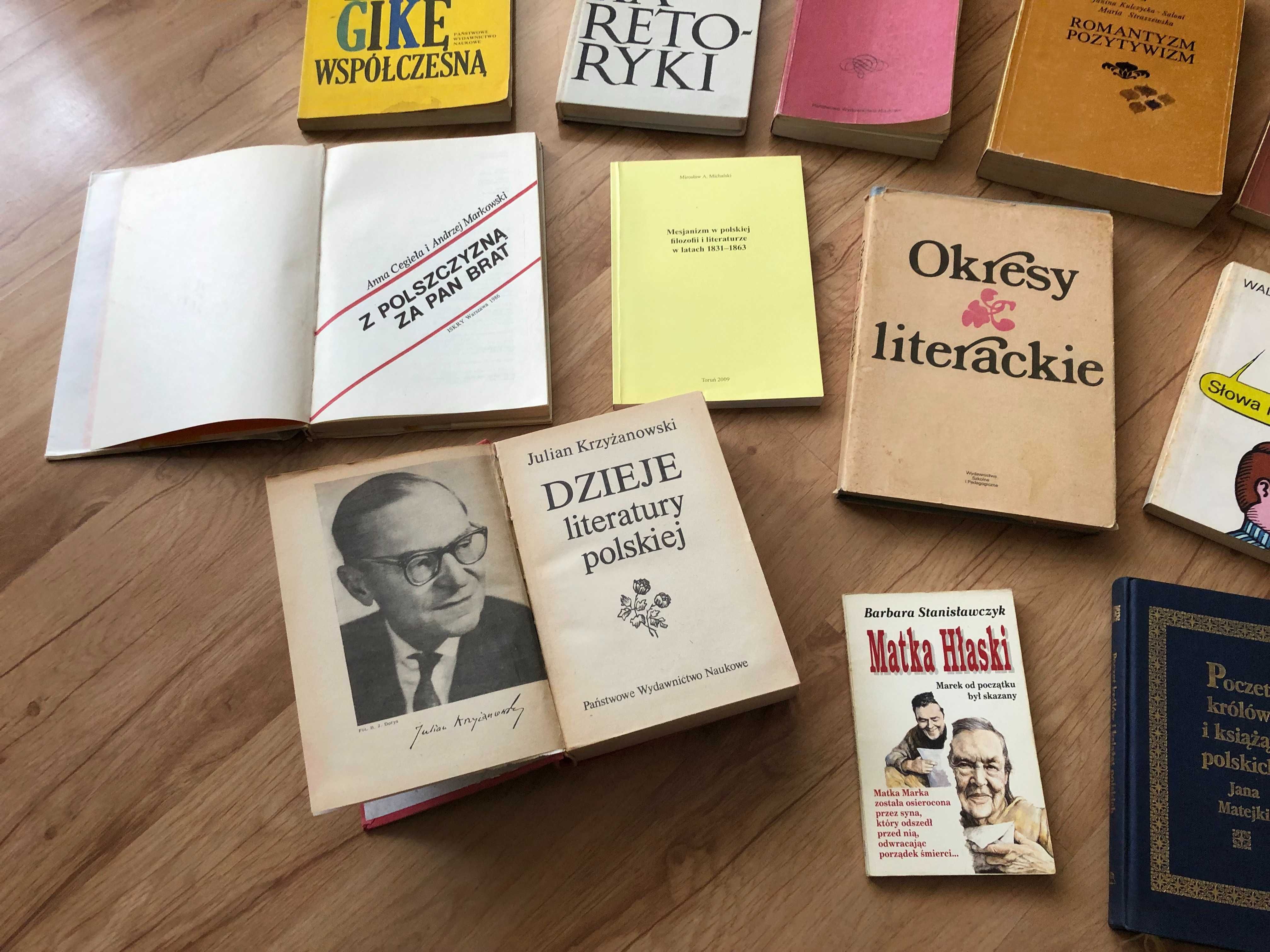 Książki do nauki literatury i nie tylko - okazja!