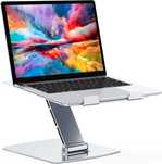Glangeh Przenośny stojak na laptopa, składany, ergonomiczny