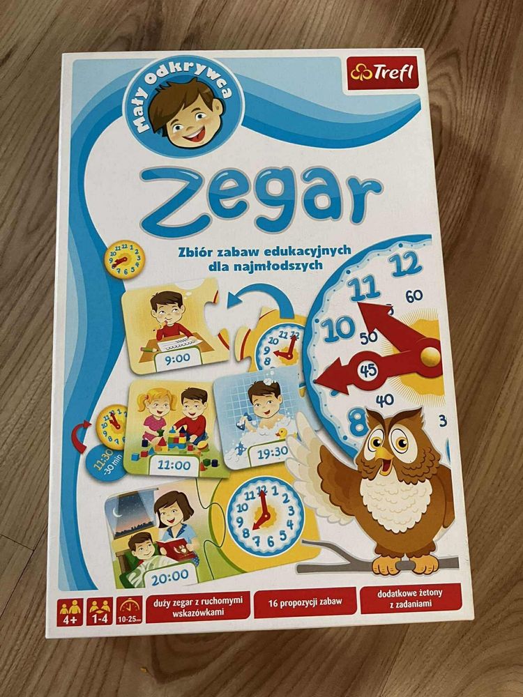 Gra zegar trefl