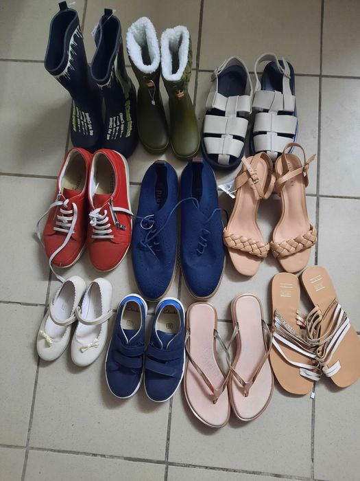 Європейське взуття оптом, крем сорт