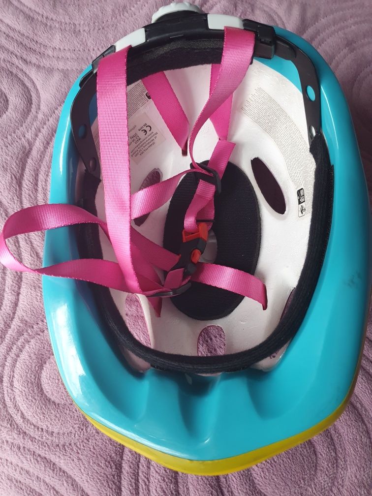 Kask dziecięcy rowerowy Myszka Minnie na rolki rower Seven