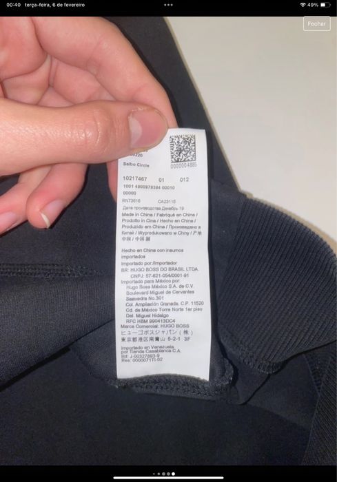Camisola Hugo Boss