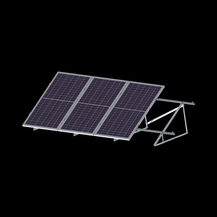 Triângulo para Painéis fotovoltaicos 30⁰ estrutura solar