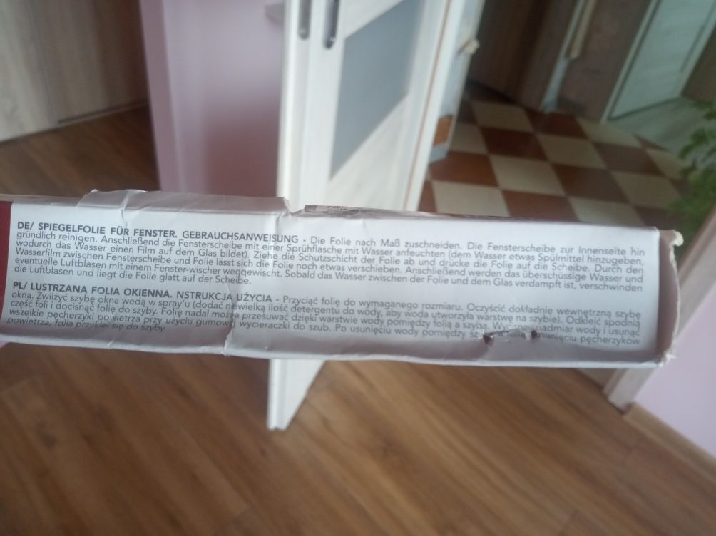 Folia okienna lustrzana przyciemniaajaca lustro weneckie
