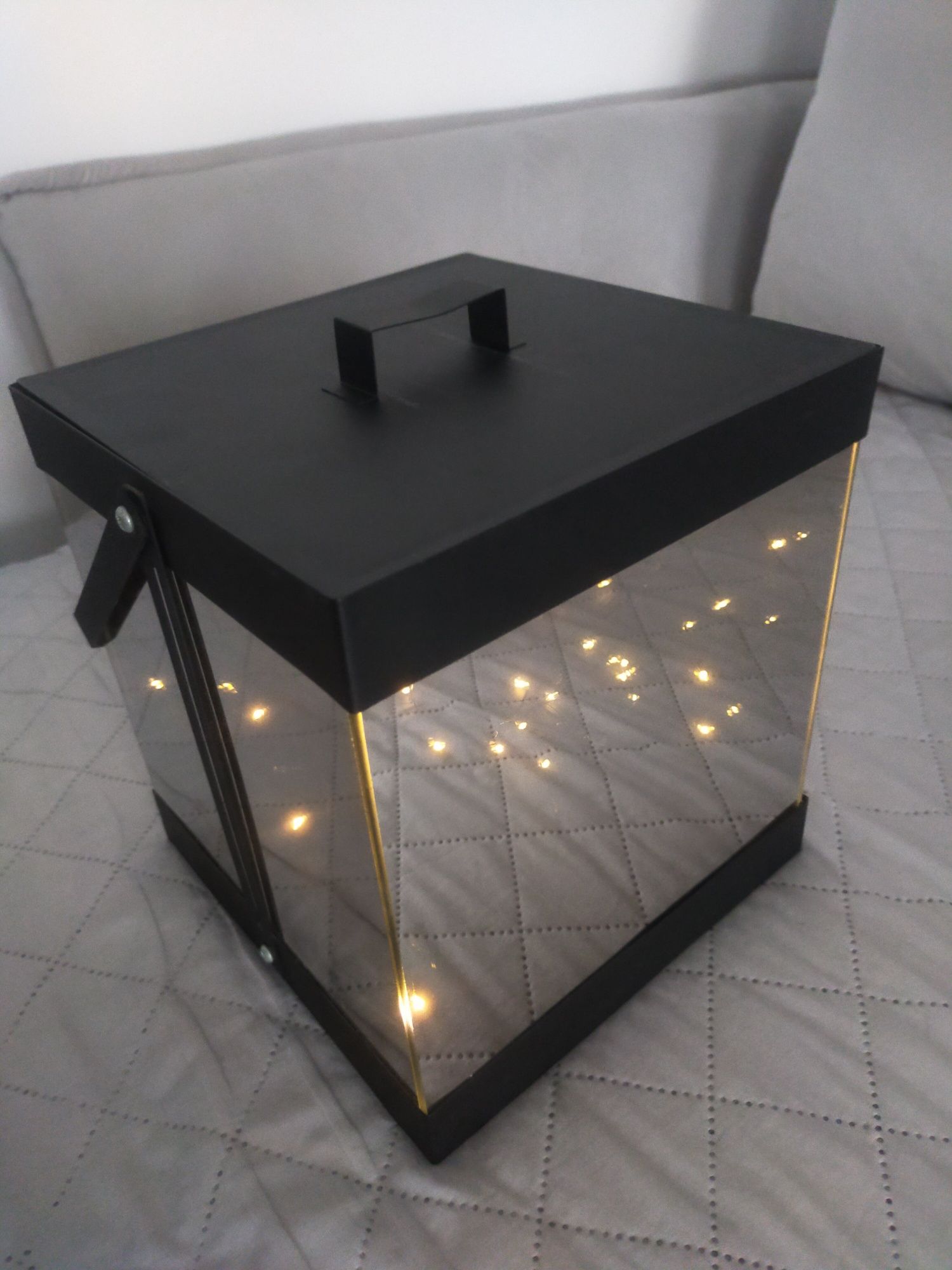 Lampion led lustrzany
