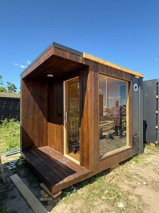 Сауна 3000×2000 мм 
Естетика, тепло та комфорт у сучасному дизайні!