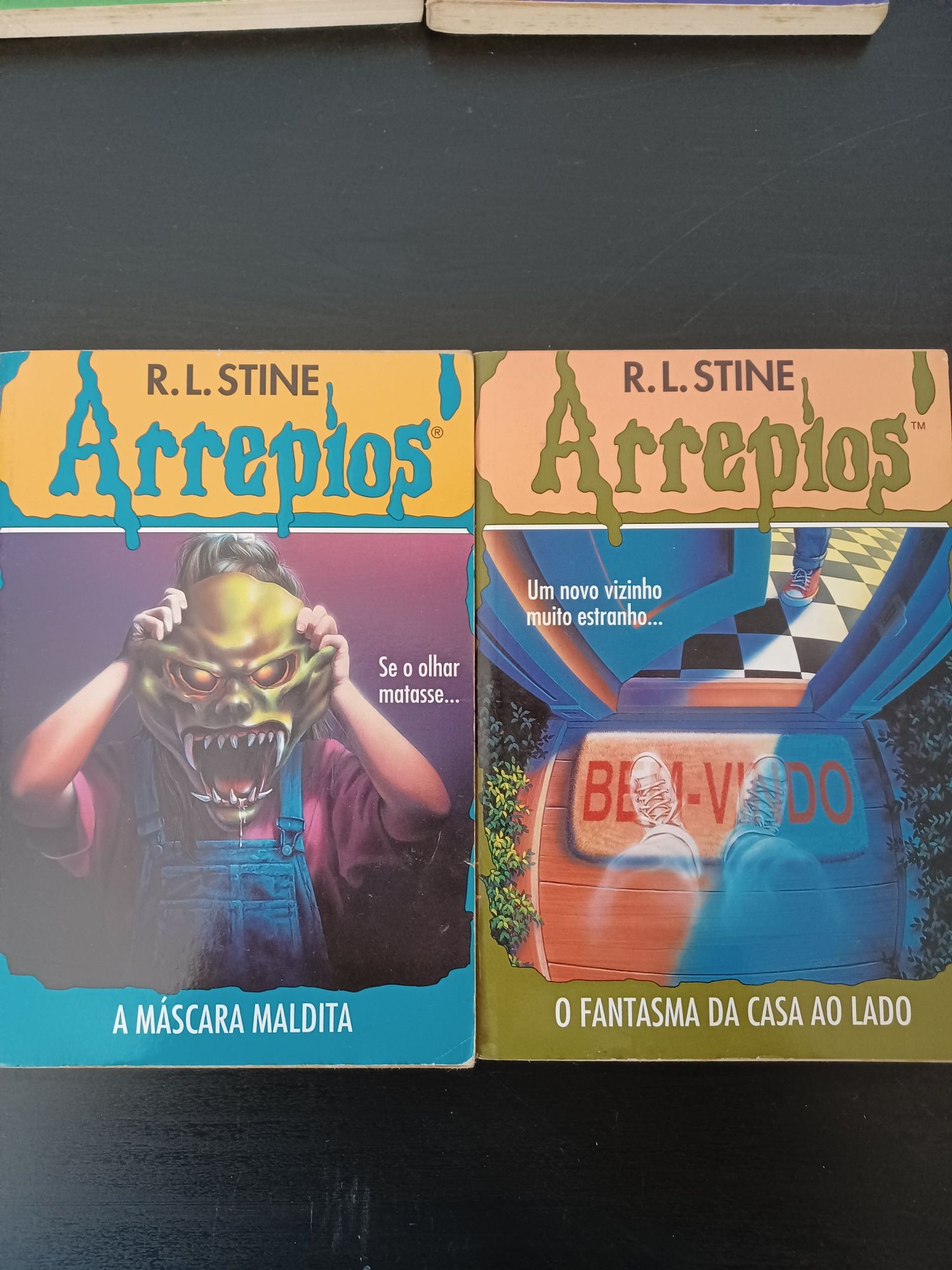 Livros "Arrepios"