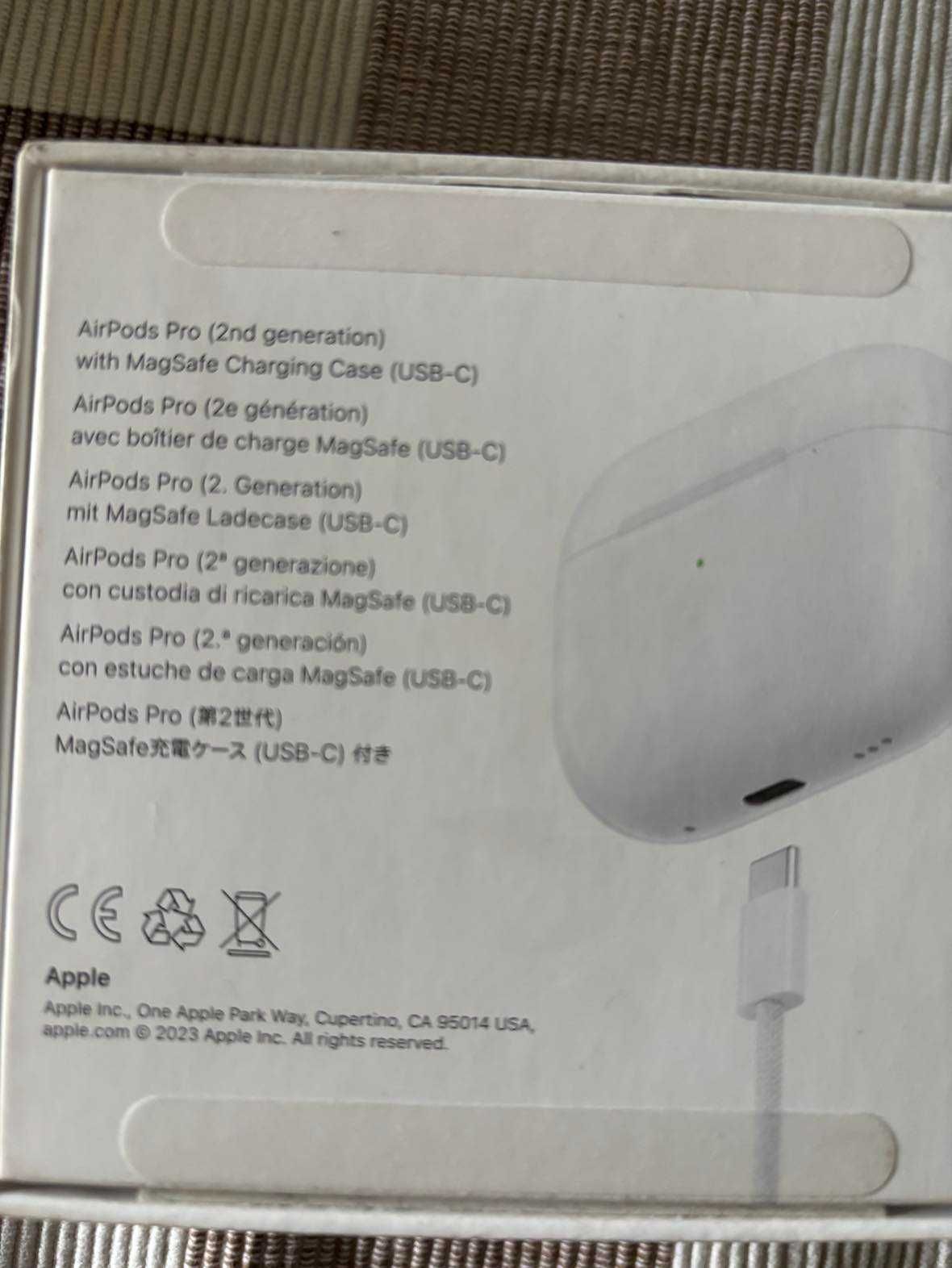 Sprzedam AirPods Pro (2. generacja) z etui MagSafe (USB-C)