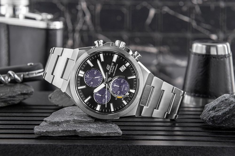 zegarek męski casio edifice solar efs-s630d-1avuef + box