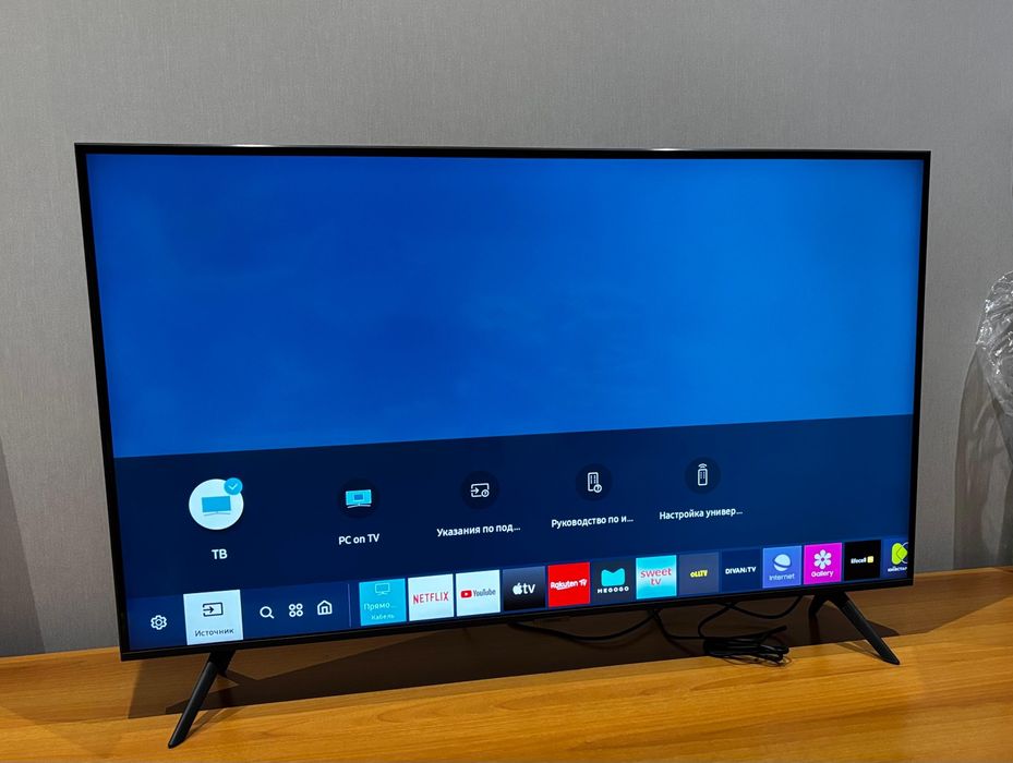 Телевизор Samsung ue43au7100u