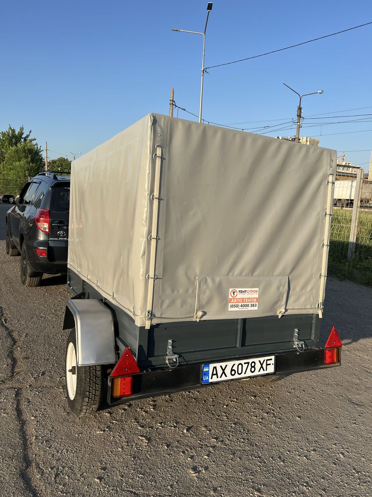 Прицеп легковой,  ресори, тент.