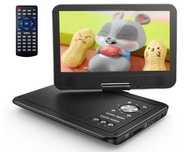 YOTON 10,5" Przenośny Odtwarzacz DVD z Obrotowym Ekranem HD 12,5"