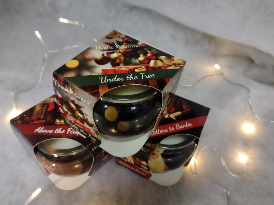 Świece zapachowe Home Aroma świąteczne zapachy