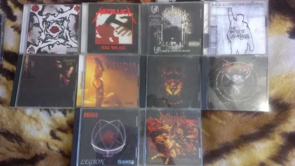 Продам диски New Found Glory, Sevendust, Cold, Limp Bizkit, P.O.D.