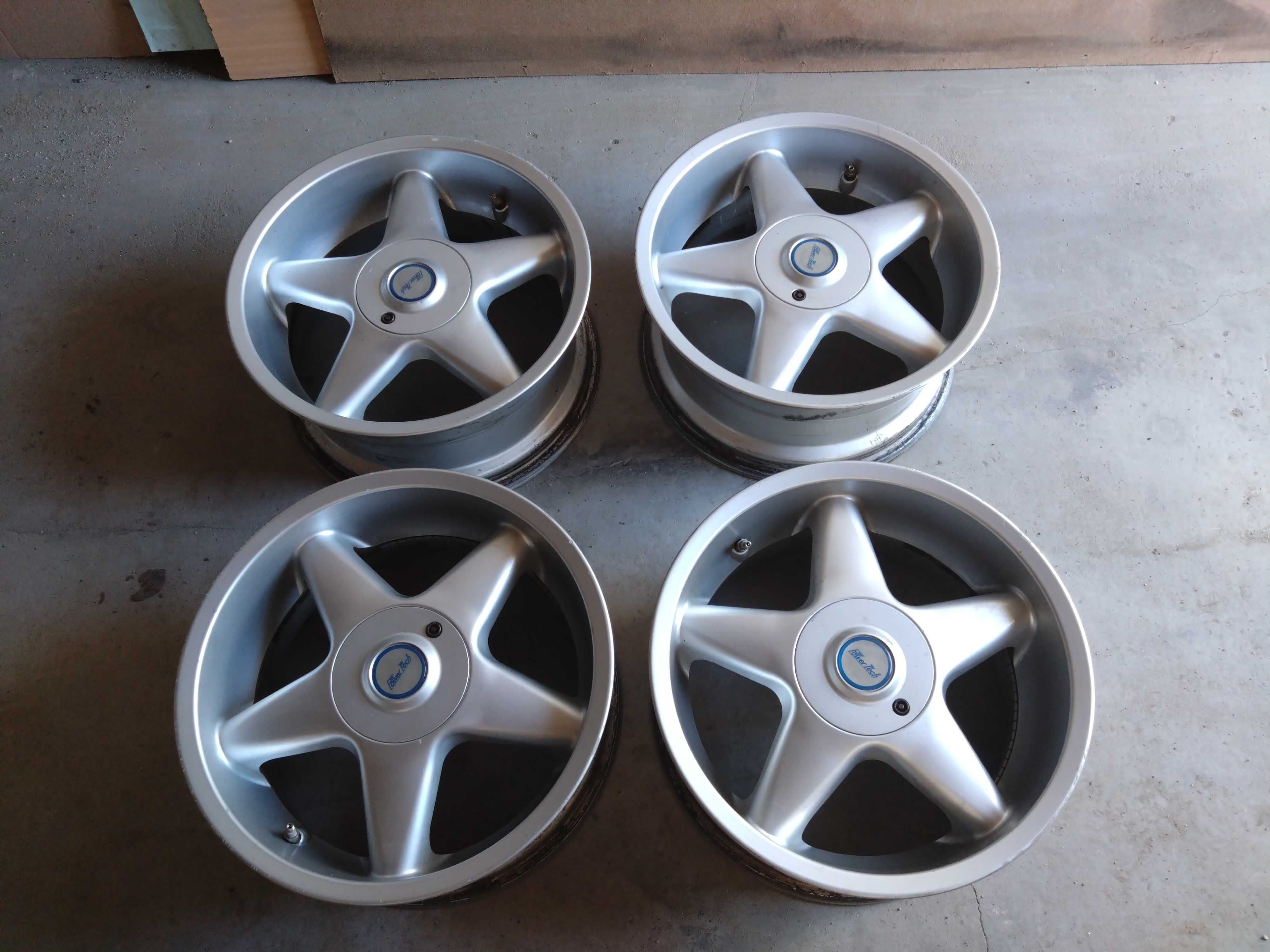klasyczne felgi POWERTECH BCW 17x8 et35 BMW german style 5X120 e36 e46