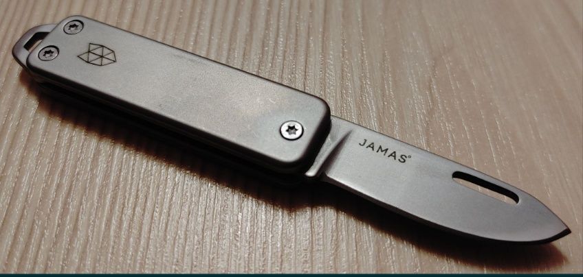 Mini nóż składany EDC, James Brand Elko, replika